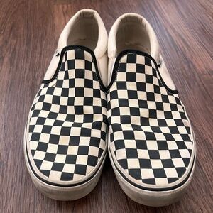 Men’s classic checkered vans 11.5